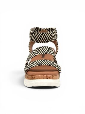 Cushionaire Naomi Cork Wedge Sandal